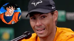 Nadal sorprendió con su nueva vestimenta.