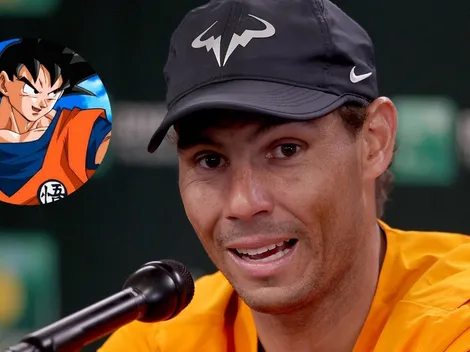 Rafa Nadal se viste como Gokú para jugar Indian Wells