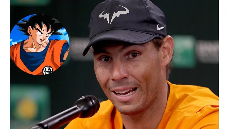 Nadal sorprendió con su nueva vestimenta.
