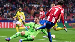 Momento del gol de Joao Félix.