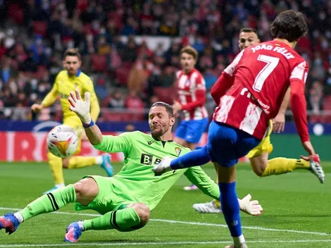 Gravísimo error de Ledesma para el gol de Joao Félix para Atlético de Madrid