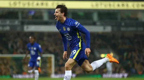 Mason Mount, autor de un gol para Chelsea.