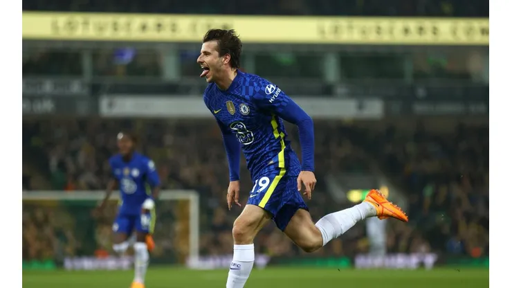 Mason Mount, autor de un gol para Chelsea.