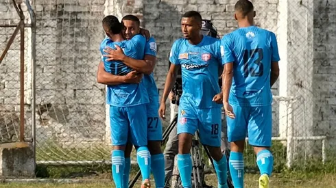 Unión Magdalena en festejo.