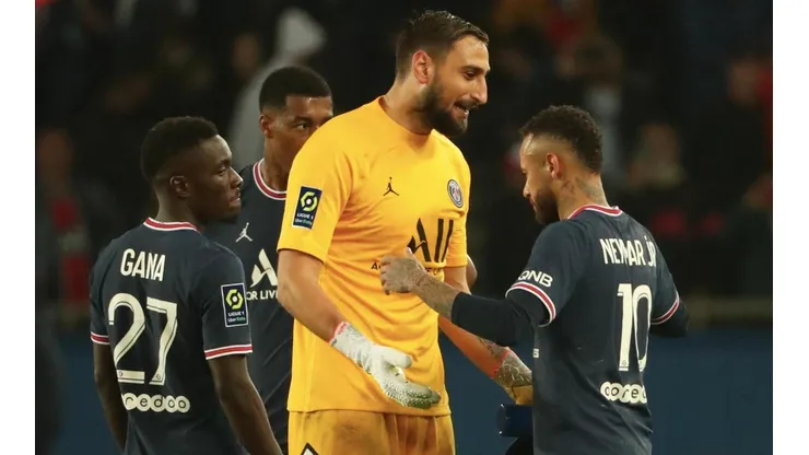 Donnarumma y Neymar