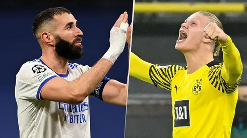 Benzema y Haaland, grandes delanteros de Europa.