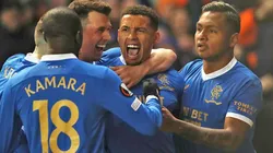 Celebración de Rangers.