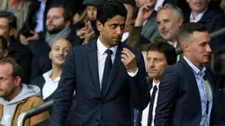 Nasser Al-Khelaifi protagonizó un escándalo tras la eliminación de PSG.