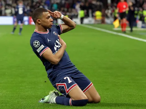 VIDEO | Mbappé le marcó a Real Madrid y no se guardó el festejo ante el Bernabéu