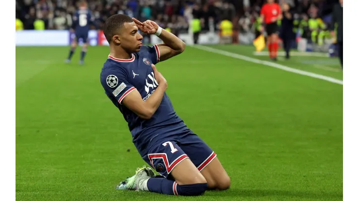 Mbappé le anotó a Real Madrid.