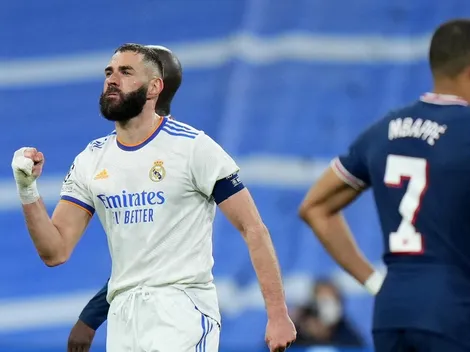 Real Madrid eliminó a PSG con una ráfaga goleadora de Benzema