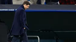 Mauricio Pochettino en partido con Real Madrid.