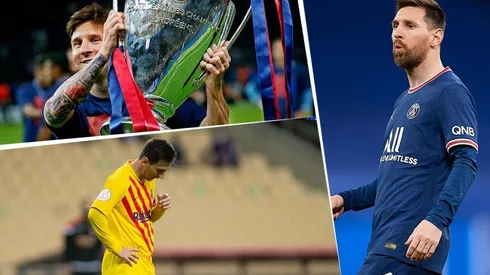 Messi en Champions League.