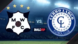 Montevideo Wanderers vs. Cerro Largo por la Copa Sudamericana.