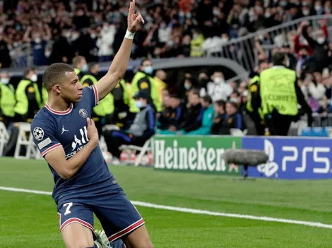 Así fue la noche de Mbappé en el Bernabéu