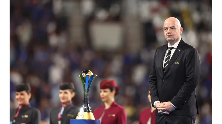 Infantino, presidente de la FIFA.