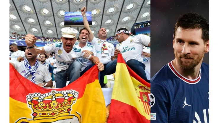 Aficionados Real Madrid y Lionel Messi.