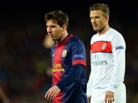 La confesión de David Beckham, decidió su retiro cuando enfrentó a Lionel Messi