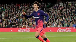 João Félix, autor de un doblete para Atlético de Madrid.