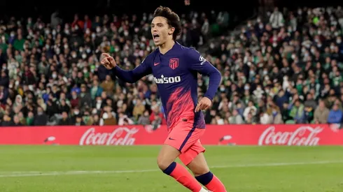 João Félix, autor de un doblete para Atlético de Madrid.
