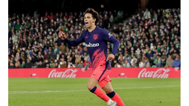 João Félix, autor de un doblete para Atlético de Madrid.