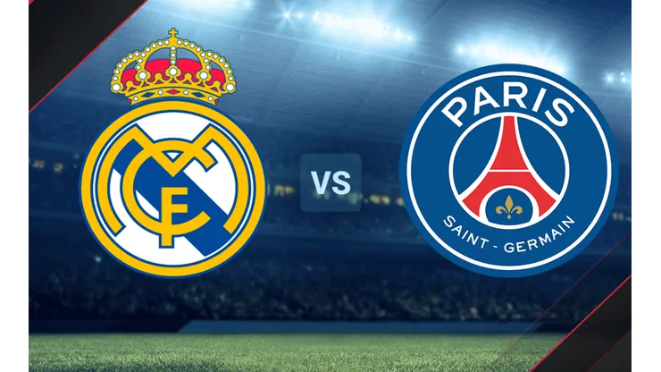 Real Madrid vs. PSG por la UEFA Champions League.