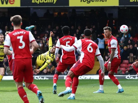 VIDEO| El golazo de chilena de Cucho Hernández ante Arsenal