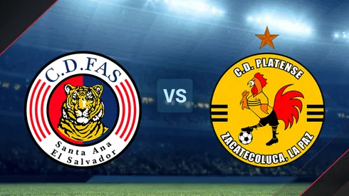 FAS vs. Platense Zacatecoluca.