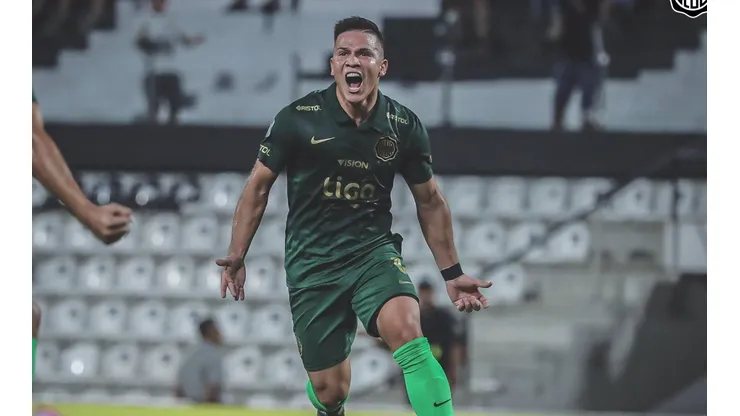 Hugo Quintana, autor del primer golazo.