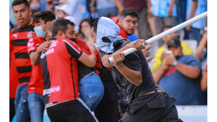 Incidente en el partido Querétaro vs Atlas