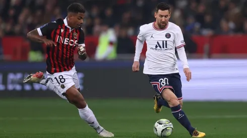 Messi ante Lemina, uno de los duelos de Niza vs PSG.