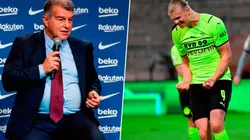 Joan Laporta, Erling Haaland