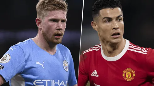 Manchester City vs. Manchester United por la Premier League (Fotos: Getty).