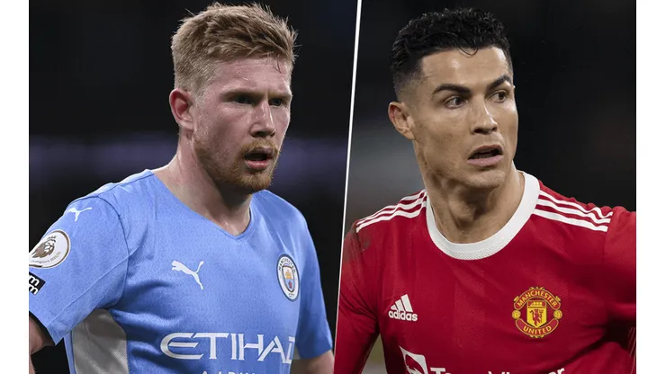 Manchester City vs. Manchester United por la Premier League (Fotos: Getty).