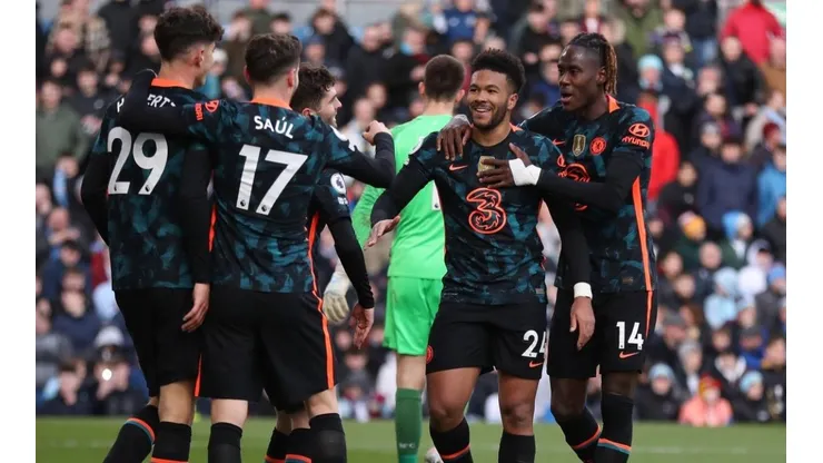 Chelsea liquidó a Burnley en la segunda parte.