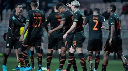 Jugadores del primer equipo de Shakhtar.