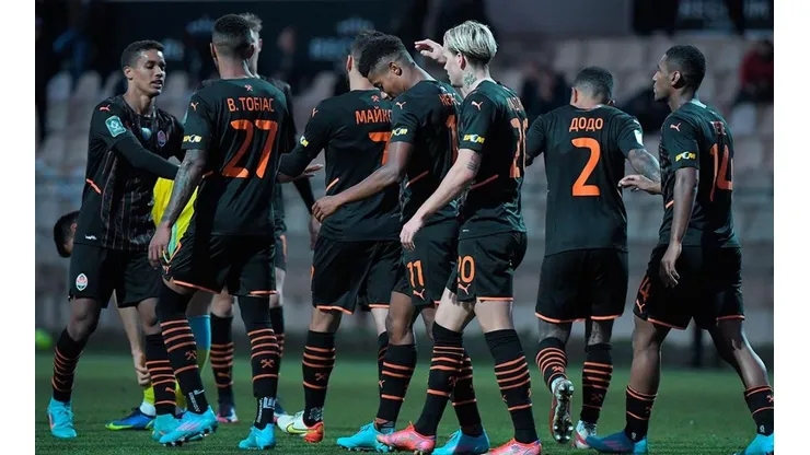 Jugadores del primer equipo de Shakhtar.