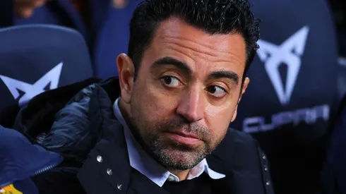 Xavi Hernández, técnico de Barcelona.