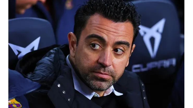 Xavi Hernández, técnico de Barcelona.