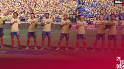 Equipo de Colombia en Barranquilla.