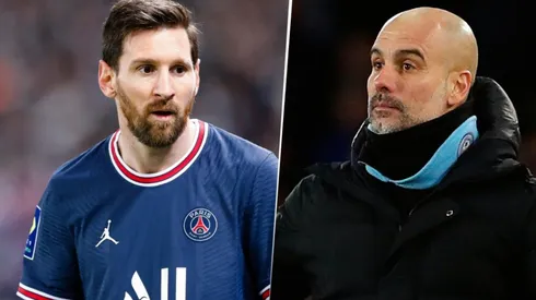 Guardiola aconseja a sus jugadores mirar a Messi.