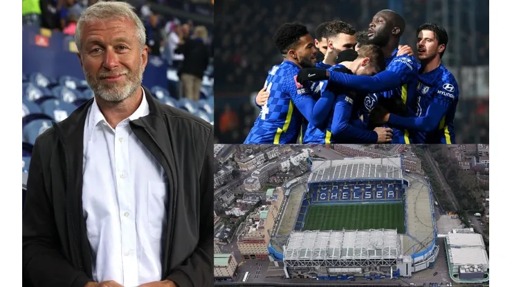 Roman Abramovich, jugadores del Chelsea y Stamford Bridge.