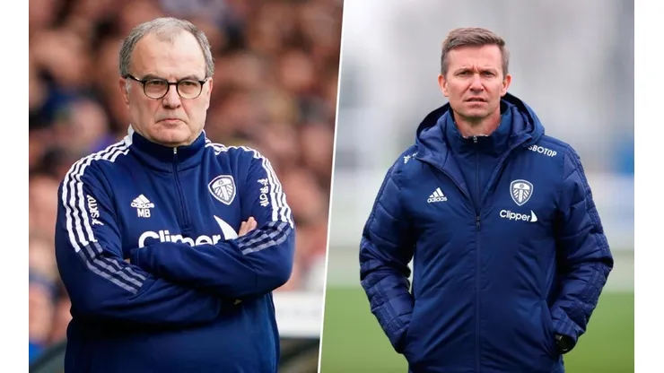 Marcelo Bielsa y Jesse Marsch.