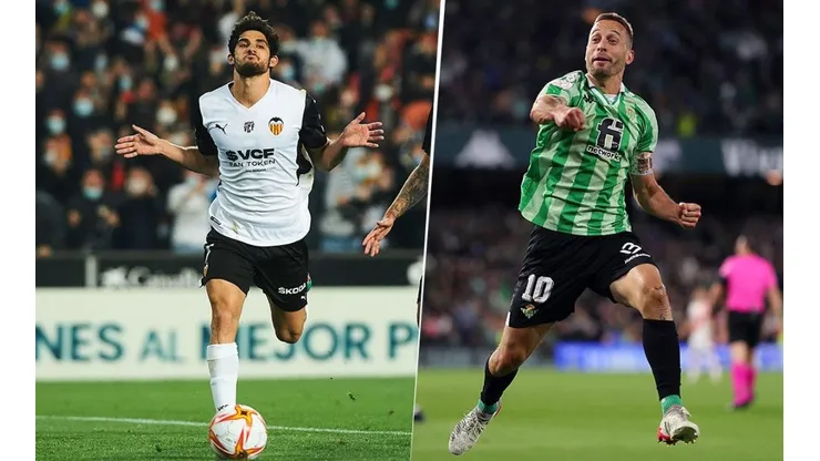 Valencia y Betis, finalistas de la Copa del Rey.