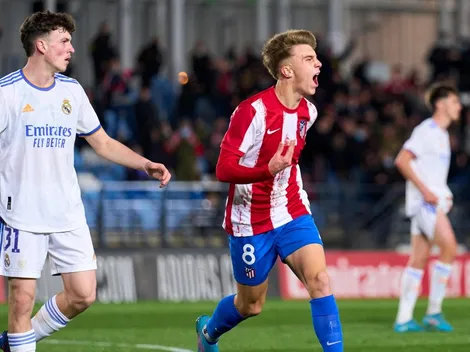 Los dos golazos de Pablo Barrios con los que Atleti eliminó a Real Madrid