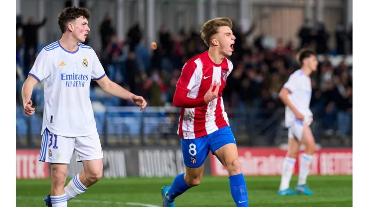 Pablo Barrios fue la figura de Atlético de Madrid.