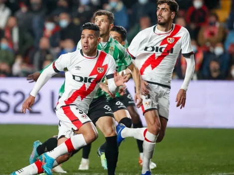 Las alineaciones para Real Betis vs. Rayo Vallecano