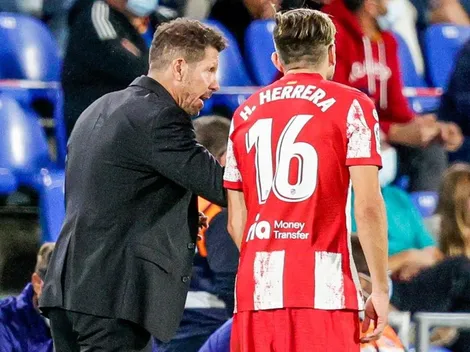 ¿Cuánto jugó Héctor Herrera en Atlético de Madrid y cómo influyó su relación con Simeone?
