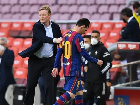 Koeman cuestiona la salida de Messi del Barça y los nuevos fichajes