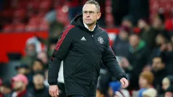 Ralf Rangnick, entrenador del Manchester United.